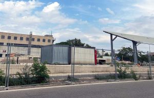 Viterbo - I lavori all'ecocentro al Poggino