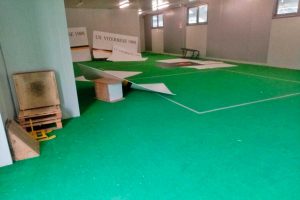 Sport - Calcio - Viterbese - Il Rocchi svuotato