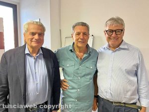 Da sinistra: Giovanni Arena, Giulio Marini e Umberto Fusco
