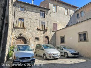 Viterbo - Il centro storico tra via Romanelli e piazza Padella