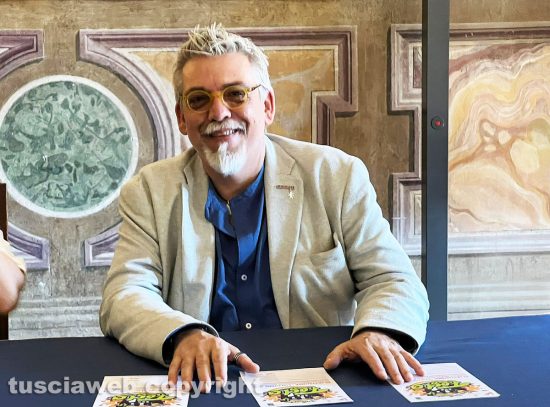 Viterbo - Presentazione di San Pellegrino in Festa - l'assessore Alfonso Antoniozzi