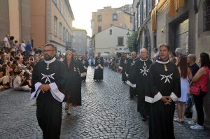Cavalieri di Malta alla processione del 2 settembre