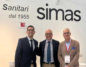 Bologna - Mauro Rotelli (FdI) al Cersaie