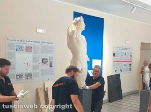 Civitavecchia - La statua dell'Apollo Helios