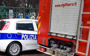 Polizia locale e vigili del fuoco - Immagine di repertorio