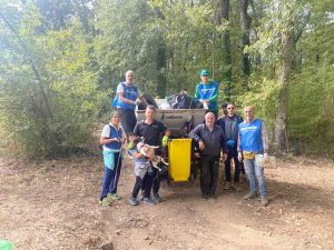 Vetralla - Fare Verde e Tuscia Bike impegnati a ripulire il bosco