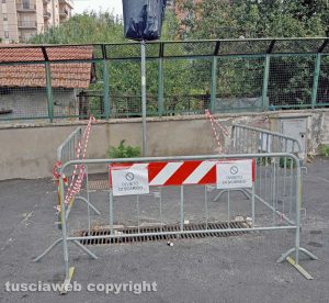 Viterbo - Chiusa la fontanella per lo scarico delle acque dei camper