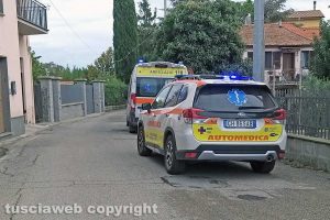Montefiascone - Uomo dà in escandescenze - L'intervento del 118