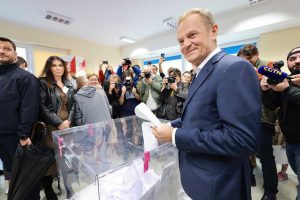 Donald Tusk al voto