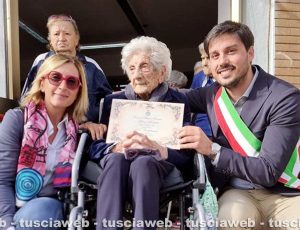Bassano Romano - Aldina Marchetti compie 107 anni
