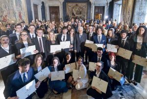 La consegna delle onorificenze ai Cavalieri al Quirinale