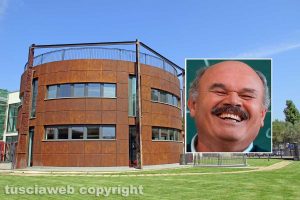Sede Unindustria - Nel riquadro Oscar Farinetti