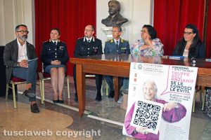 Viterbo - Truffe ad anziani - La presentazione dell'evento conclusivo