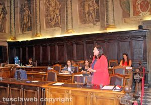 Viterbo - Consiglio comunale - Luisa Ciambella
