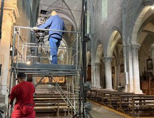 Messa in diretta da San Martino al Cimino su Rai1 - I preparativi