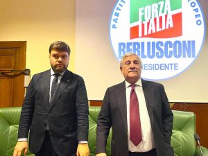 Alessandro Romoli e Antonio Tajani