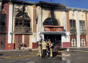 Murcia - Incendio in una discoteca