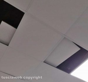 Viterbo - Il soffitto del pronto soccorso di Belcolle