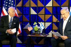 Tel Aviv - Conferenza Biden e Netanyahu