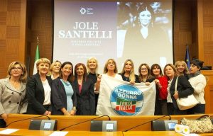 Roma - La delegazione di Azzurro Donna alla presentazione del libro con gli interventi di Jole Santelli