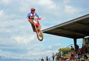Sport - Motocross - Alessandro Brugnoni in azione con la maglia del Lazio