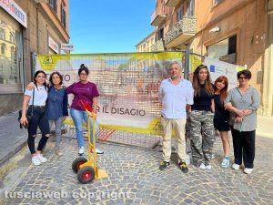 Viterbo - I commercianti di via Matteotti