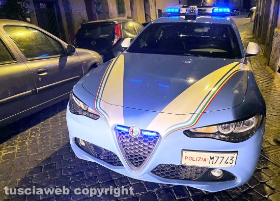 Viterbo - Polizia In centro - Foto di repertorio