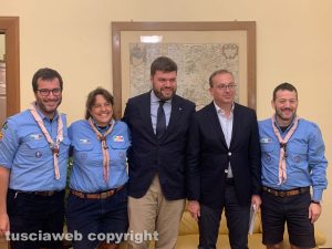 Viterbo - Sigla accordo per la nuova casa delle guide e degli scout del Lazio