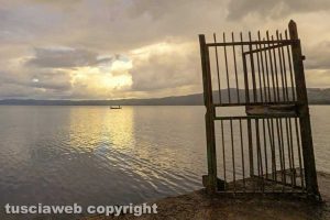 Il lungolago di Montefiascone