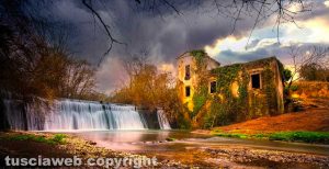 La cascata di Gallese