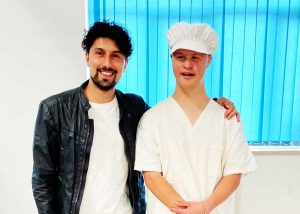 Villa San Giovanni in Tuscia - Marcello Zega con il sindaco Fabio Latini