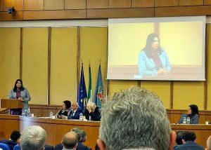 Luisa Ciambella in audizione in regione