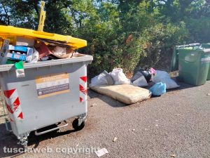 Viterbo - La discarica a Monte Pizzo