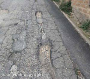 Via Fortunato del Tavano a Bagnaia