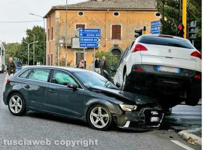 San Lorenzo Nuovo - Incidente sulla Cassia