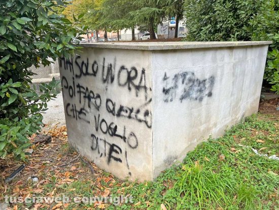 Viterbo - La fontana a sfera