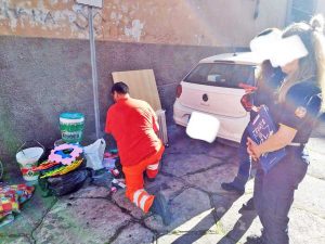 Viterbo - Controlli e sanzioni al centro per i rifiuti abbandonati