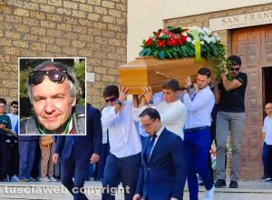 Civitavecchia - I funerali di Marco Corti