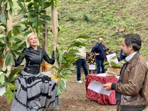 Antonella Elia al "Cioccofest Caprarola"