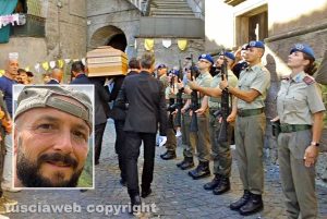 Canepina - I funerali di Arnaldo Brunetti