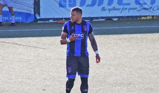 L'attaccante Manuel Vittorini