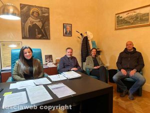 Viterbo - Chiara Frontini, Emanuele Aronne, Elena Angiani e Giancarlo Martinengo