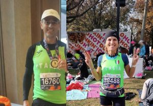 Maratona di New York - Andrea Rastrello e Roberta Cori