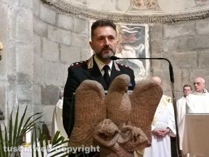 Montefiascone - La celebrazione della Virgo Fidelis - Il capitano Stefano Colusso