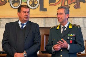 Tarquinia - La firma del protocollo tra comune e guardia di finanza