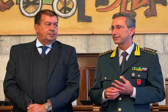 Tarquinia - La firma del protocollo tra comune e guardia di finanza