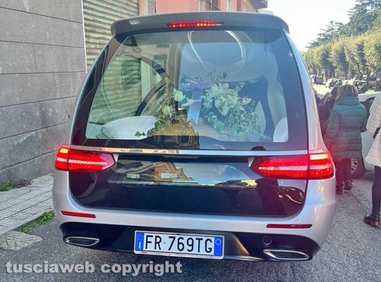 Tuscania - I funerali di Elisa Di Francesco