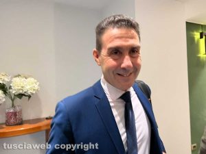 Viterbo - Il generale Vannacci alle Terme dei papi