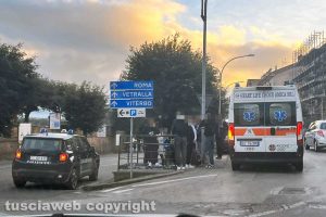 Tuscania - Carabinieri e 118