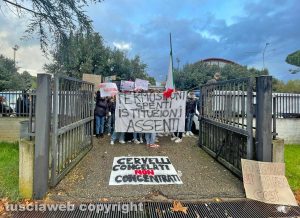 Orte - Protesta degli studenti dell'istituto Fabio Besta